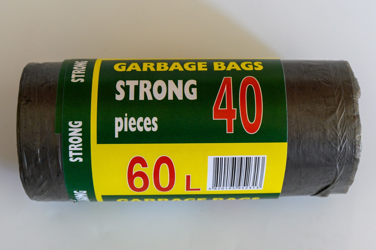 Пакети для сміття POLYBAG 60 л, стандартні, 40 шт.